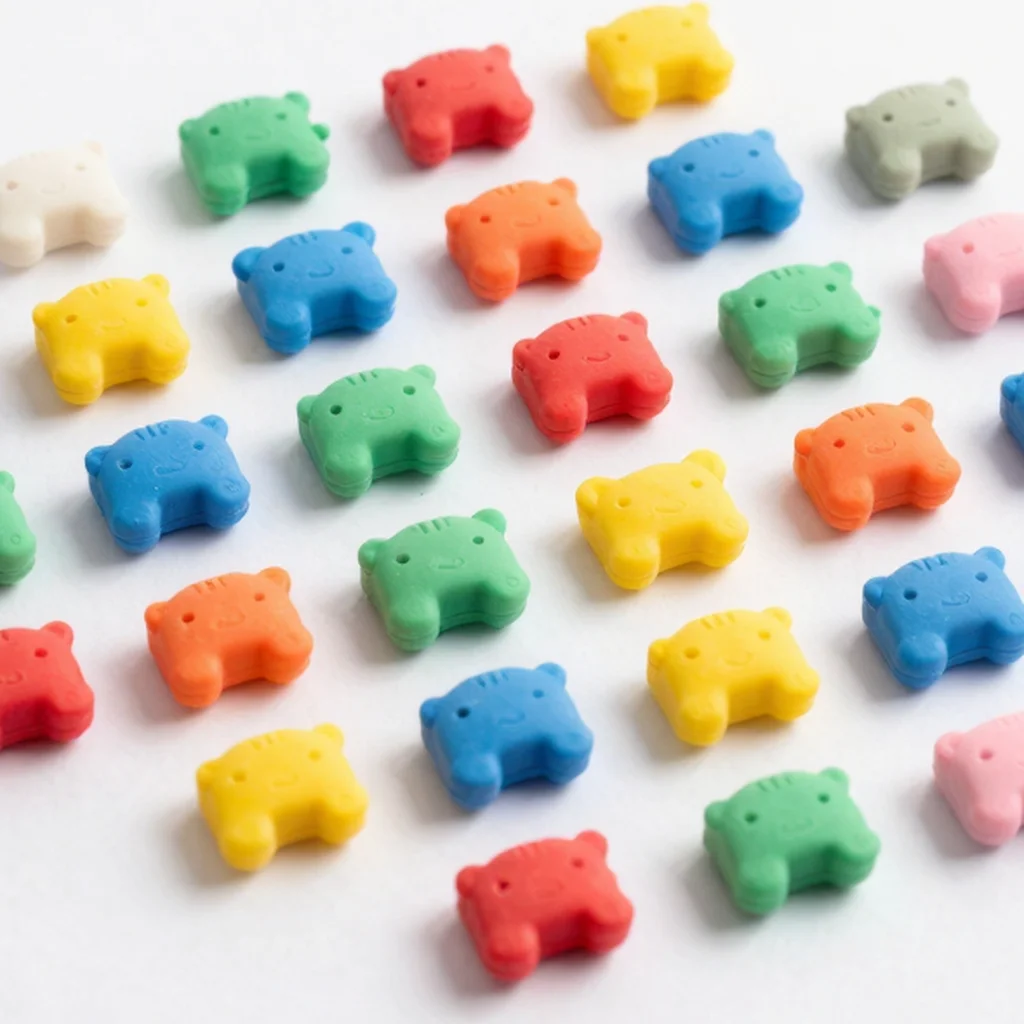 3D Animal Eraser Collectors Set