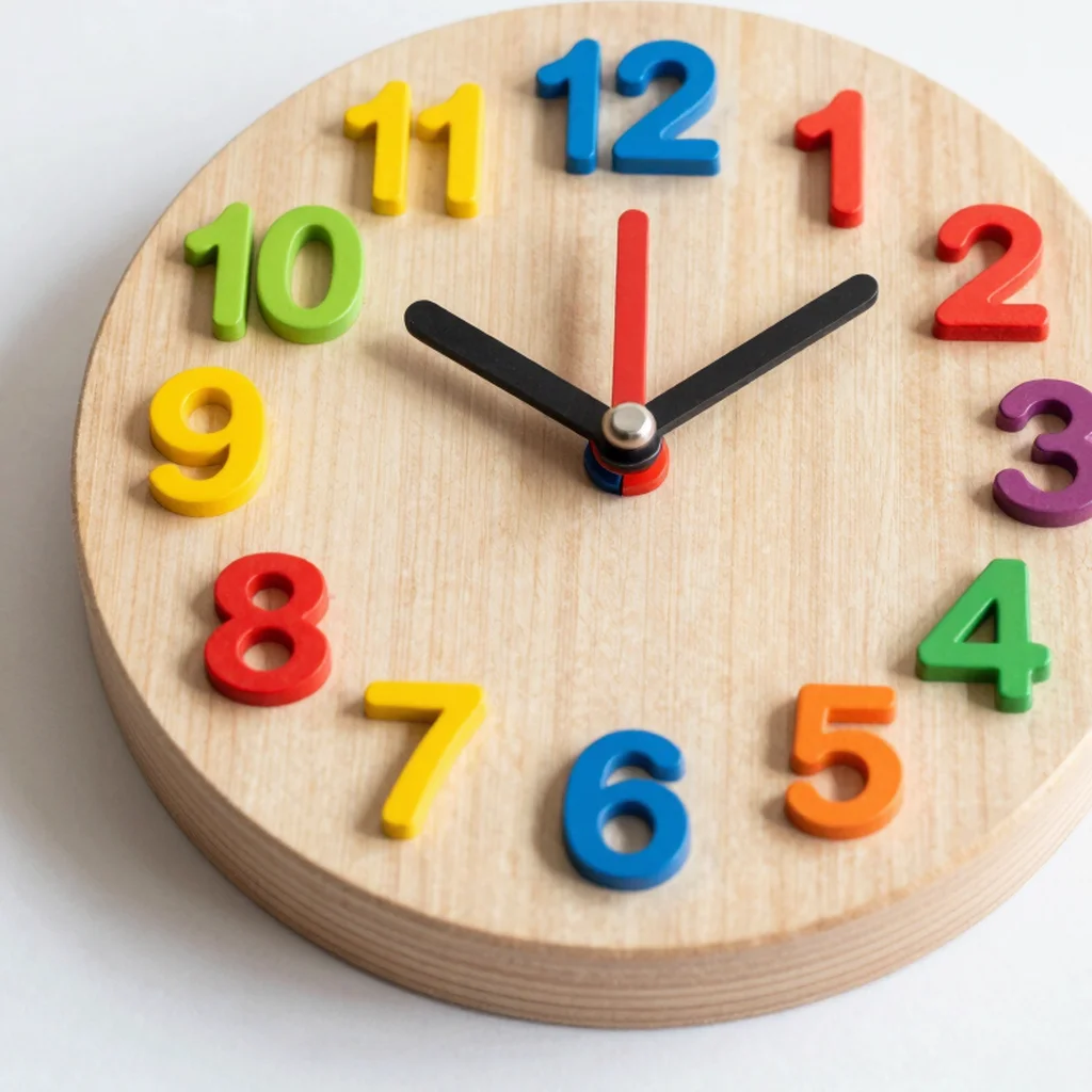 Geometric Shape Sorter Clock